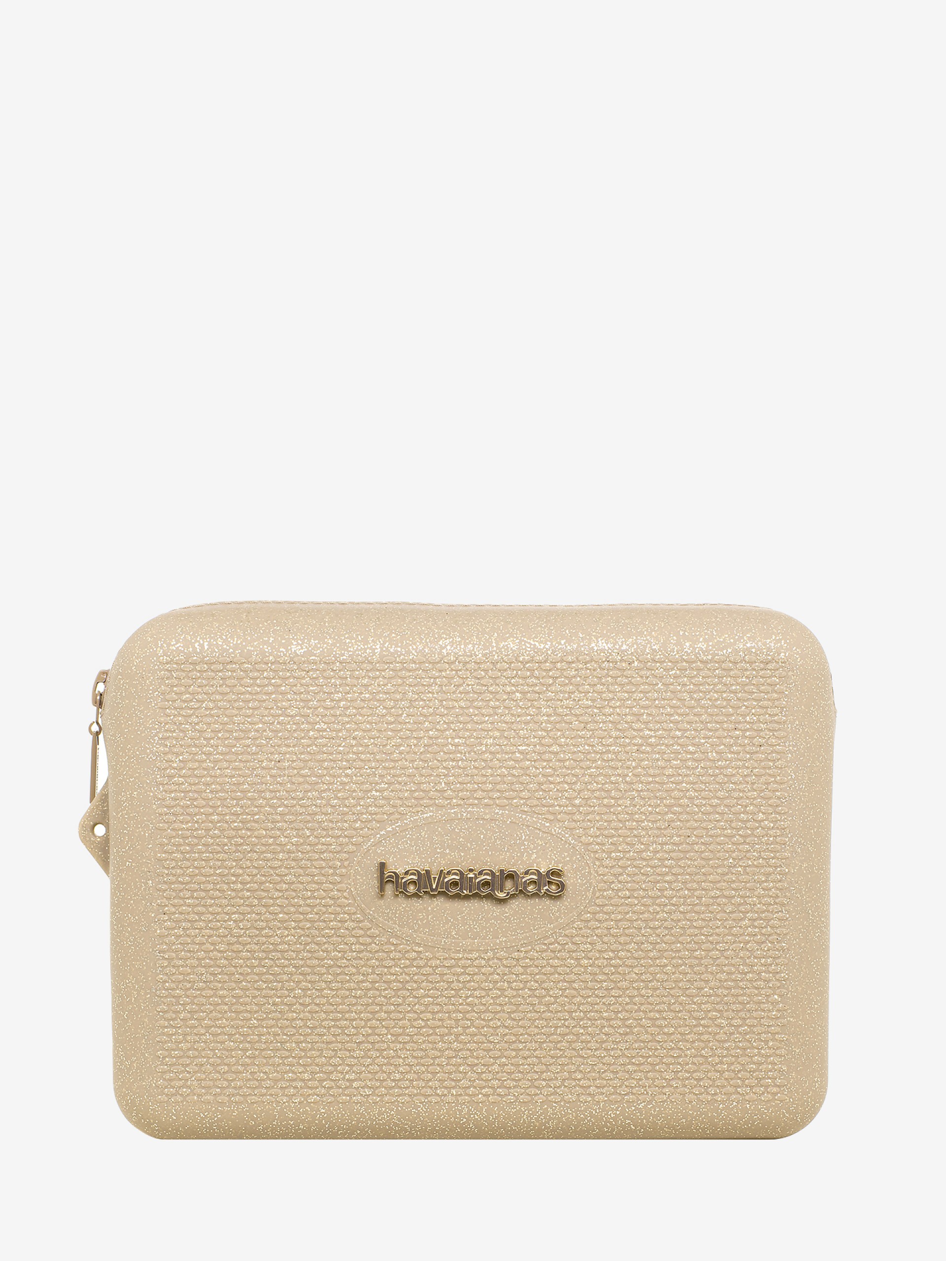 Necessaire Havaianas Beach Glitter Dorado