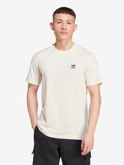 Adidas Trefoil Essentials Beige T-shirt