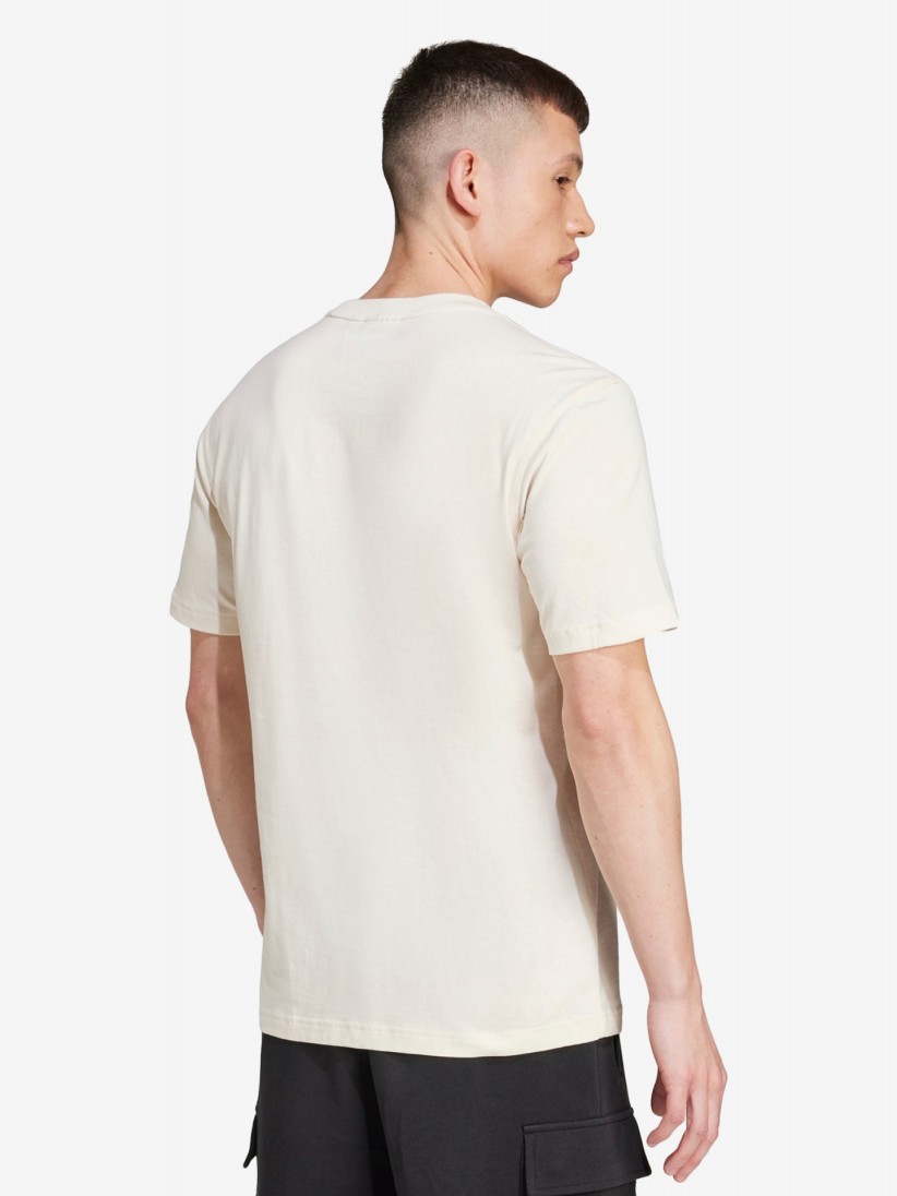 Adidas Trefoil Essentials Beige T-shirt