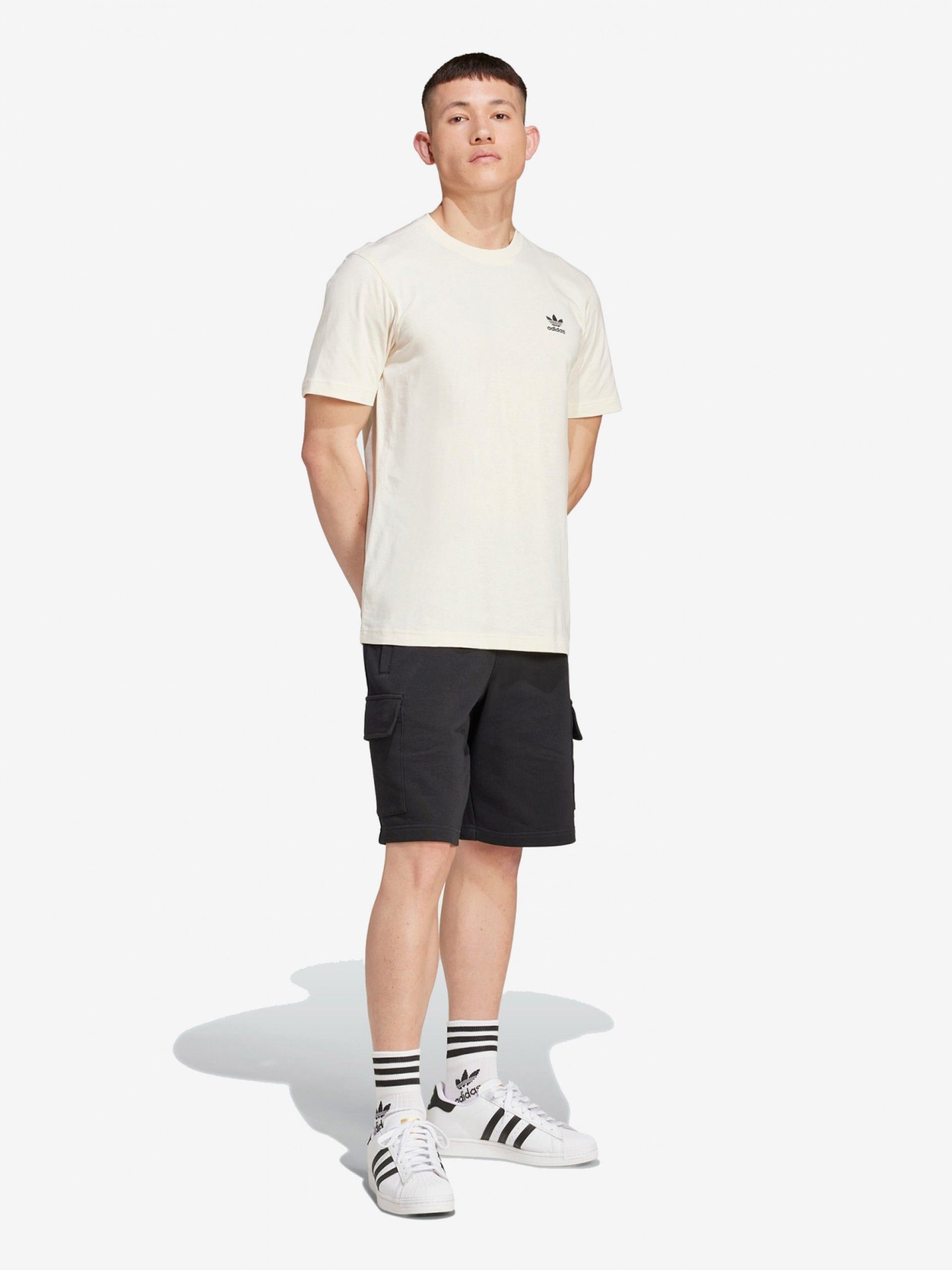 T-shirt Adidas Trefoil Essentials Bege