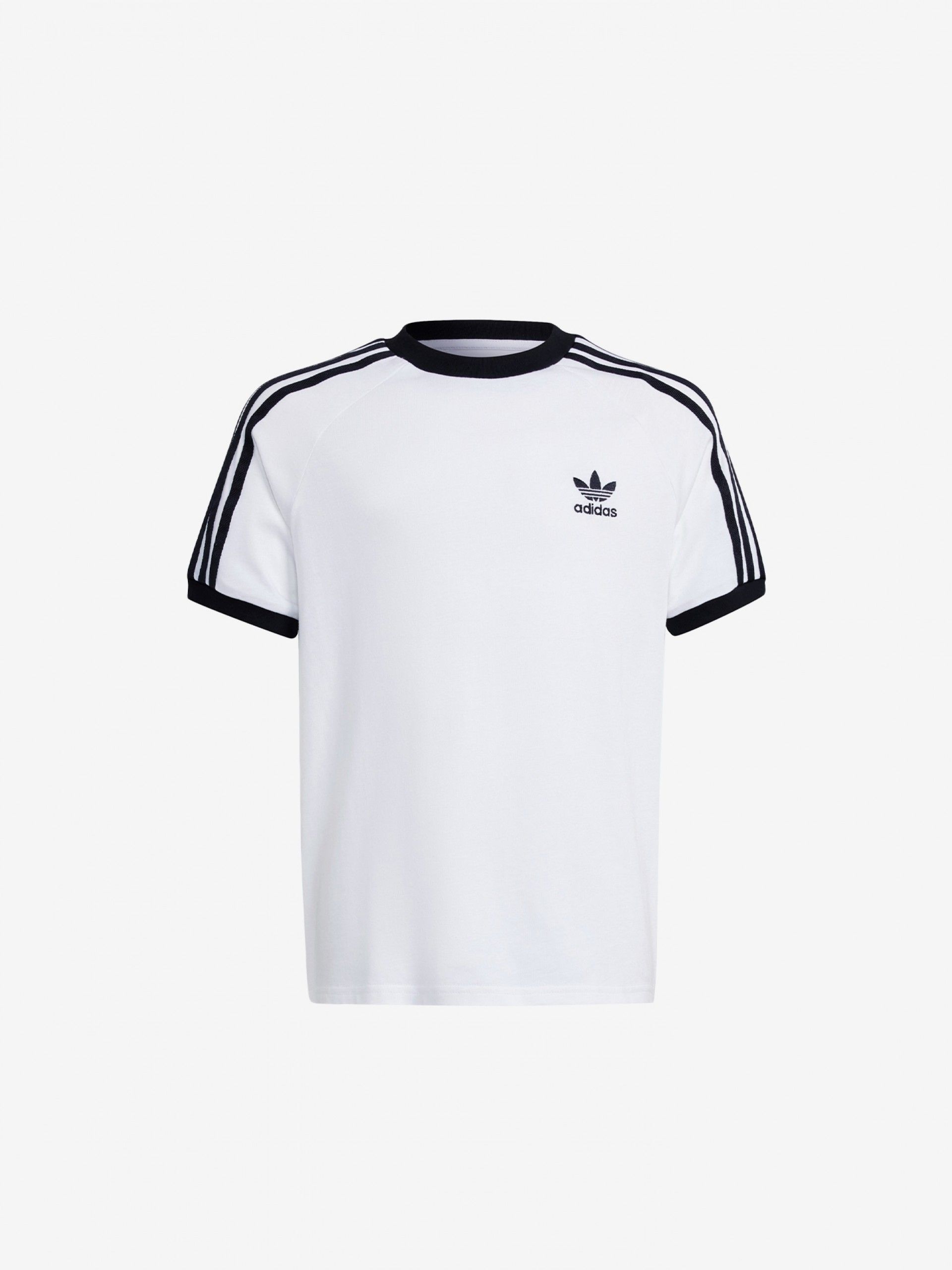 T-shirt Adidas Adicolor 3-Stripes J Branca