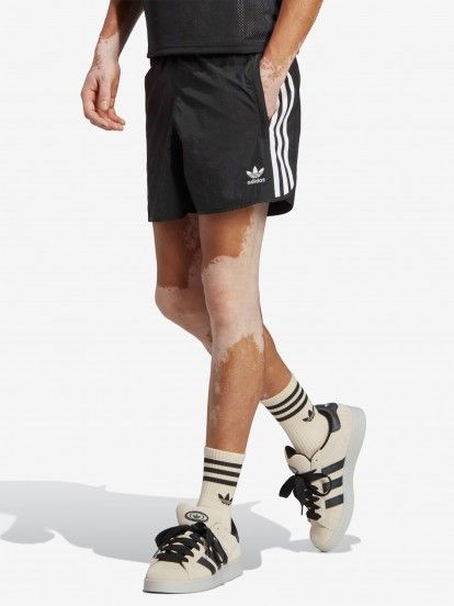 Adidas Sprinter Adicolor Classics Black Shorts
