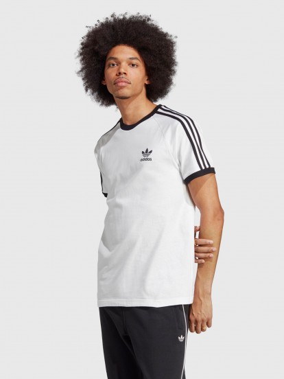 Camiseta Adidas 3-Stripes Adicolor Classics Blanca