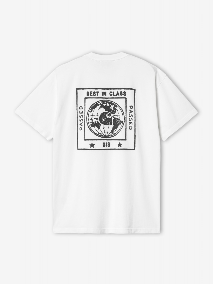 T-shirt Carhartt WIP Stamp Branca