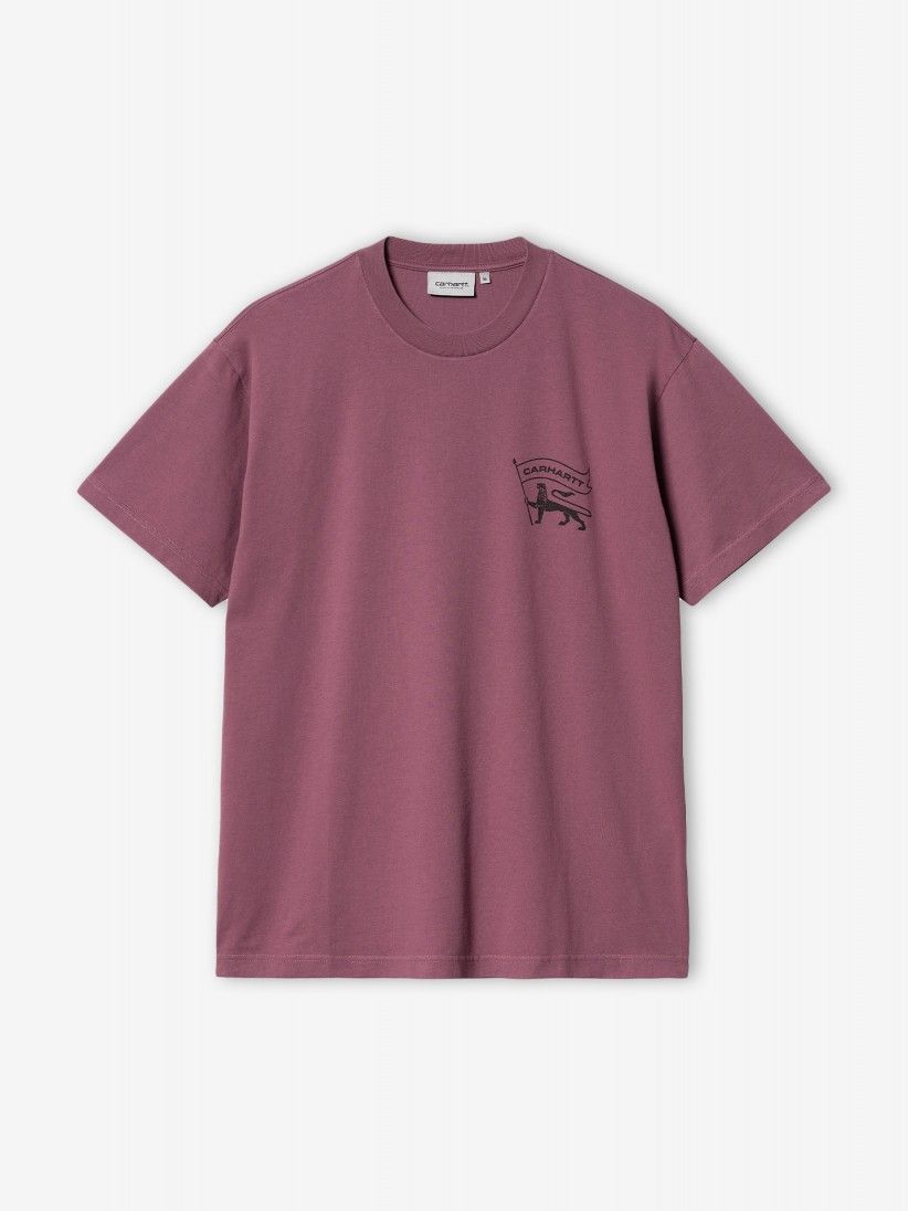 Carhartt WIP Stamp Pink T-shirt