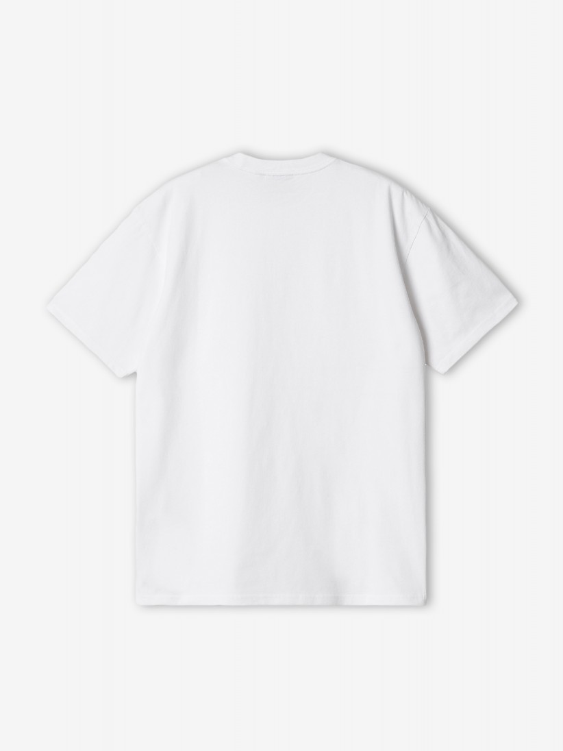 T-shirt Carhartt WIP Duster Script Branca