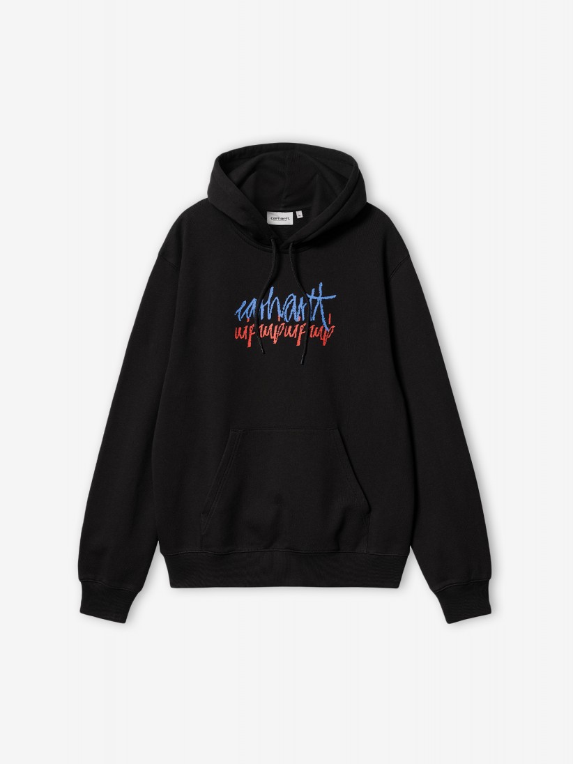 Carhartt WIP Hooded Stereo Black Hoodie