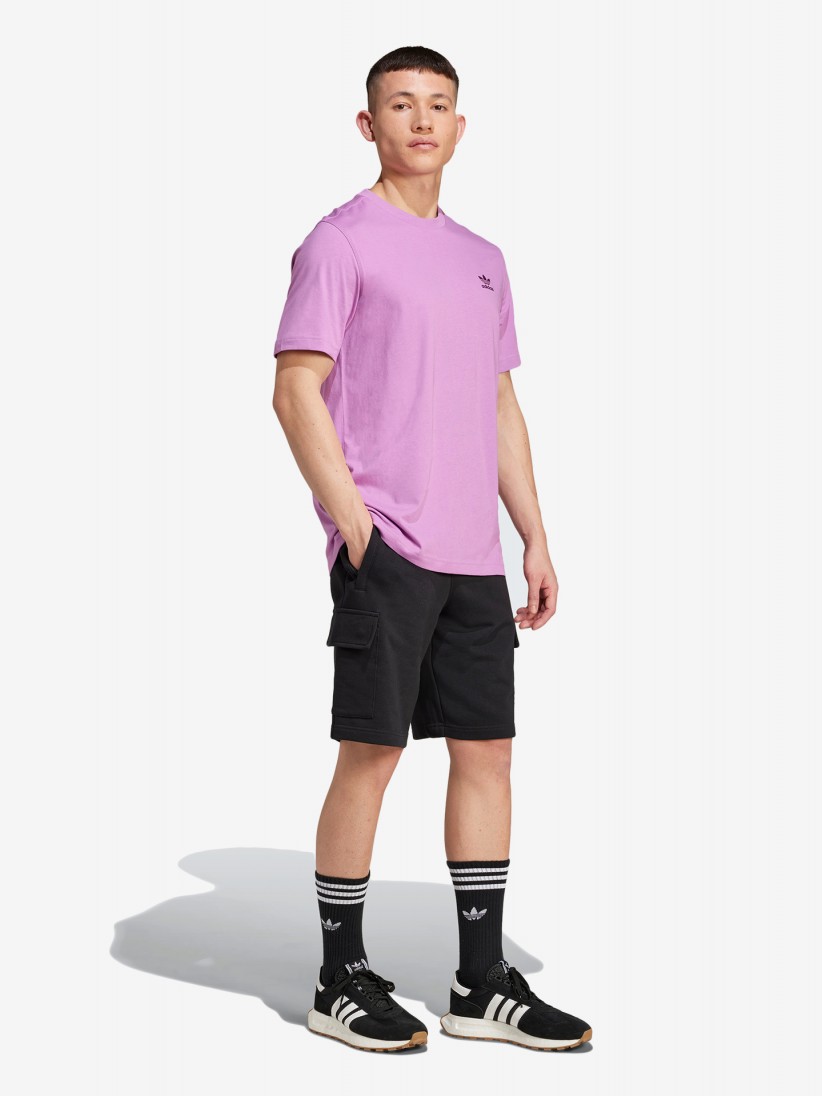 Adidas Trefoil Essentials Lilac T-shirt