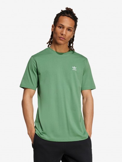 Adidas Trefoil Essentials Green T-shirt