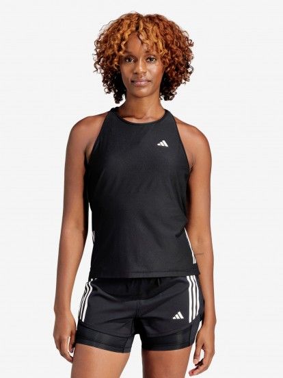 Camiseta de Tirantes Adidas Own The Run W Negra
