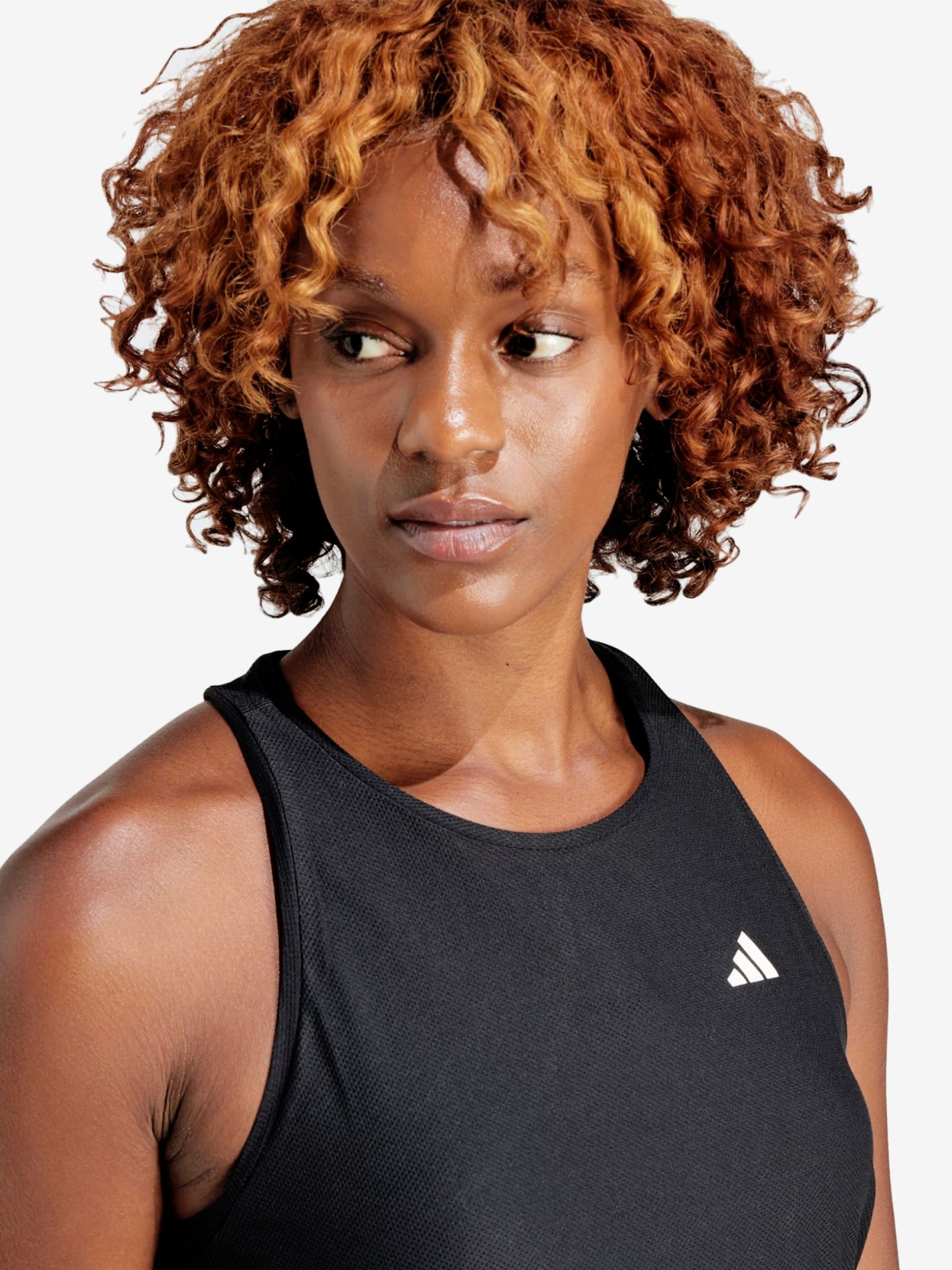 Camiseta de Tirantes Adidas Own The Run W Negra
