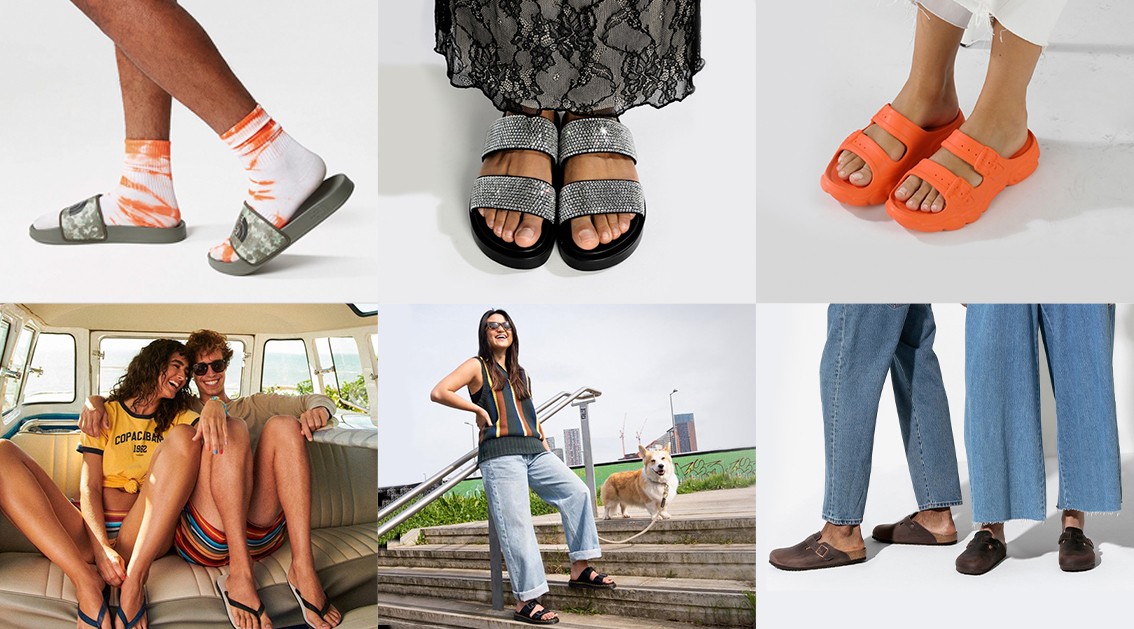 Chanclas de verano: Las tendencias del momento