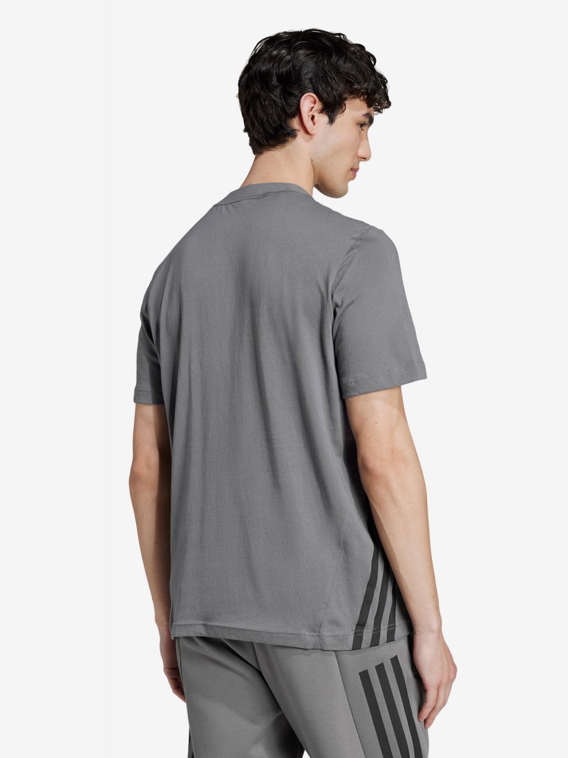 Camiseta Adidas Future Icons 3-Stripes Gris