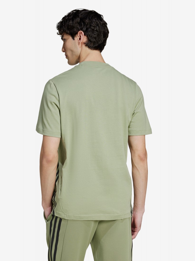 Adidas Future Icons 3-Stripes Green T-shirt