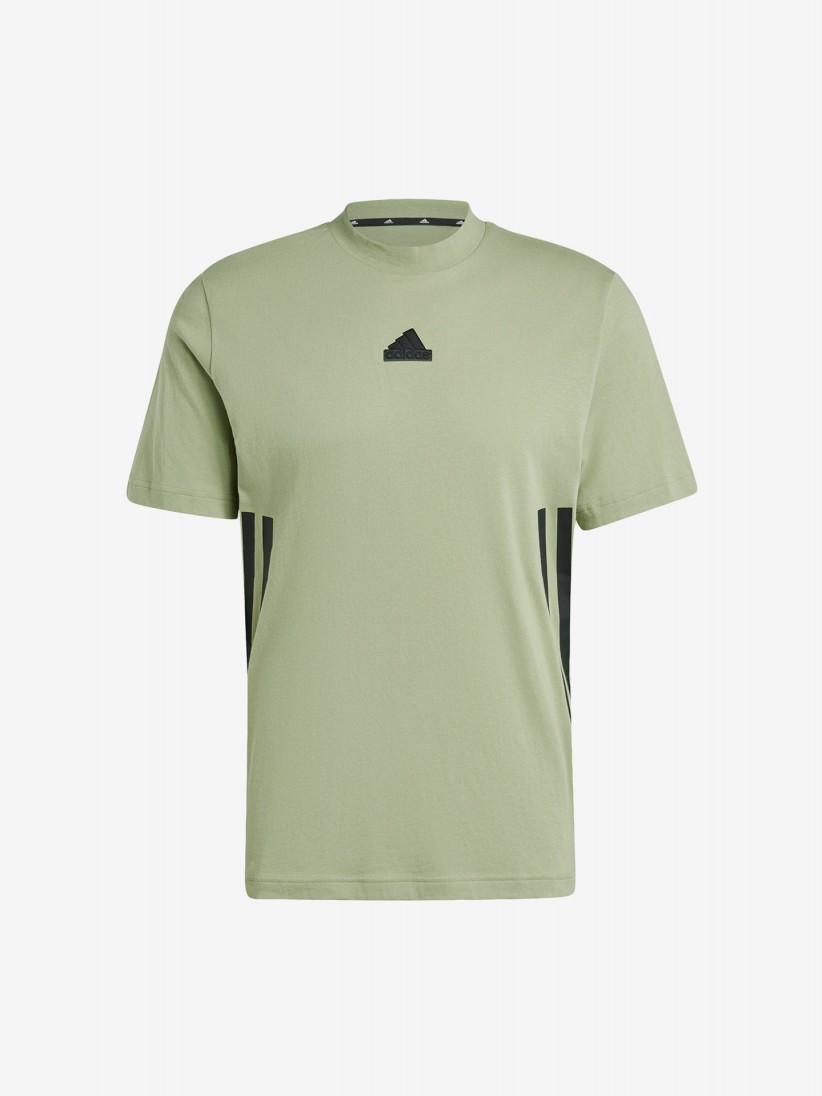 Adidas Future Icons 3-Stripes Green T-shirt