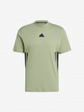 Adidas Future Icons 3-Stripes Green T-shirt