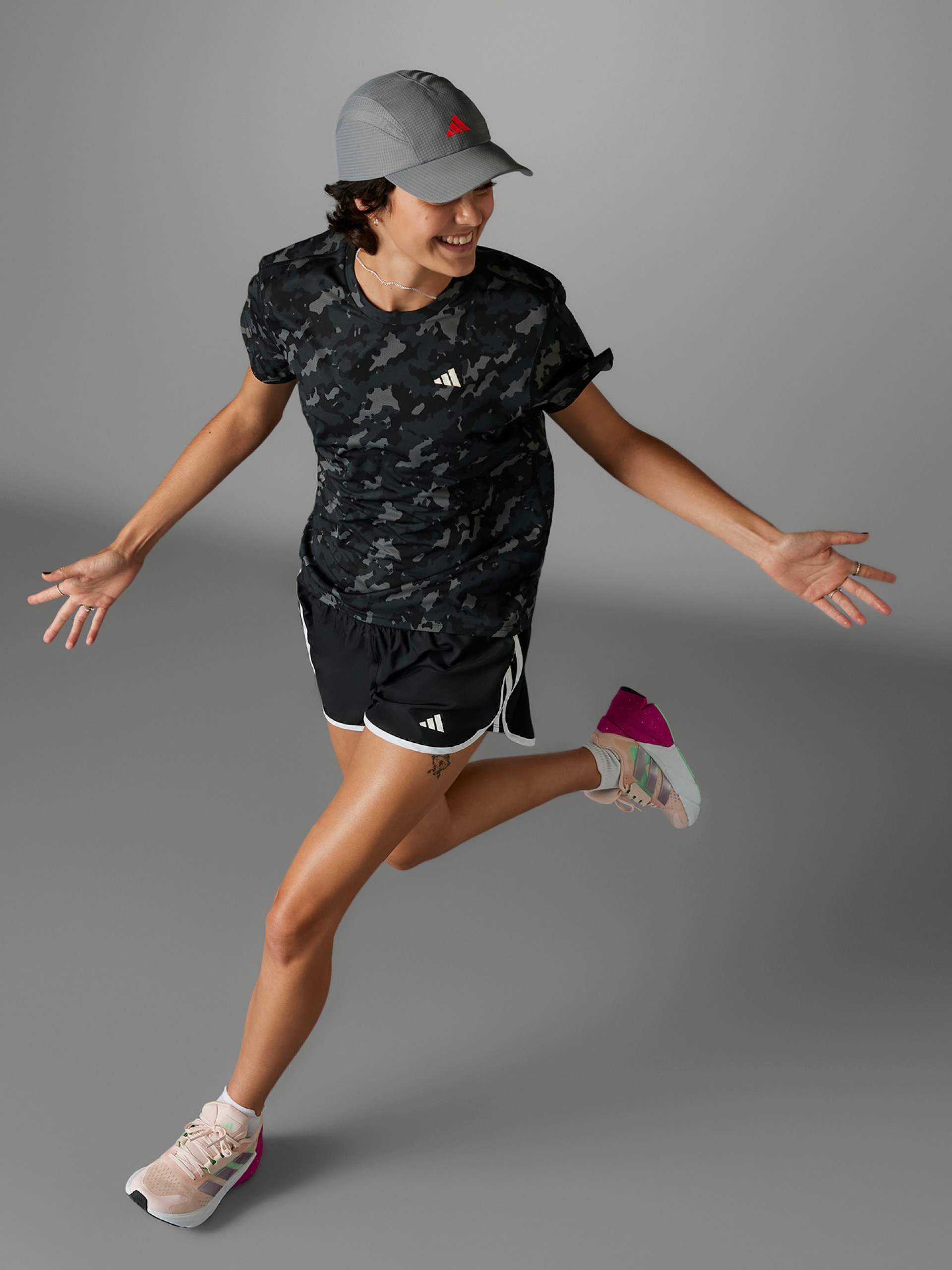 Pantalones Cortos Adidas Marathon 20 W Negros