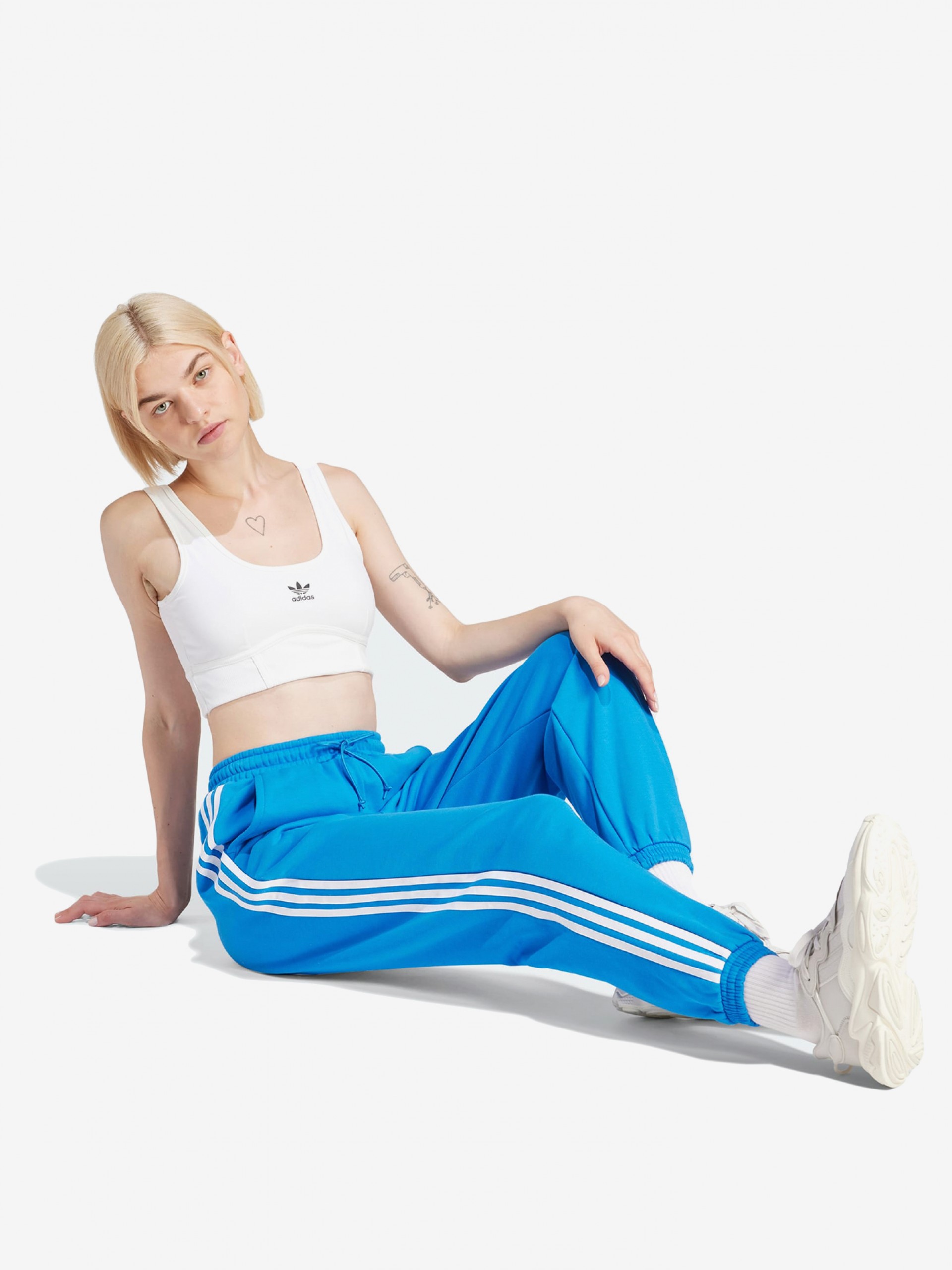 Top Adidas Trefoil W Branco