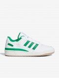 Adidas Forum Low CL White and Green Sneakers