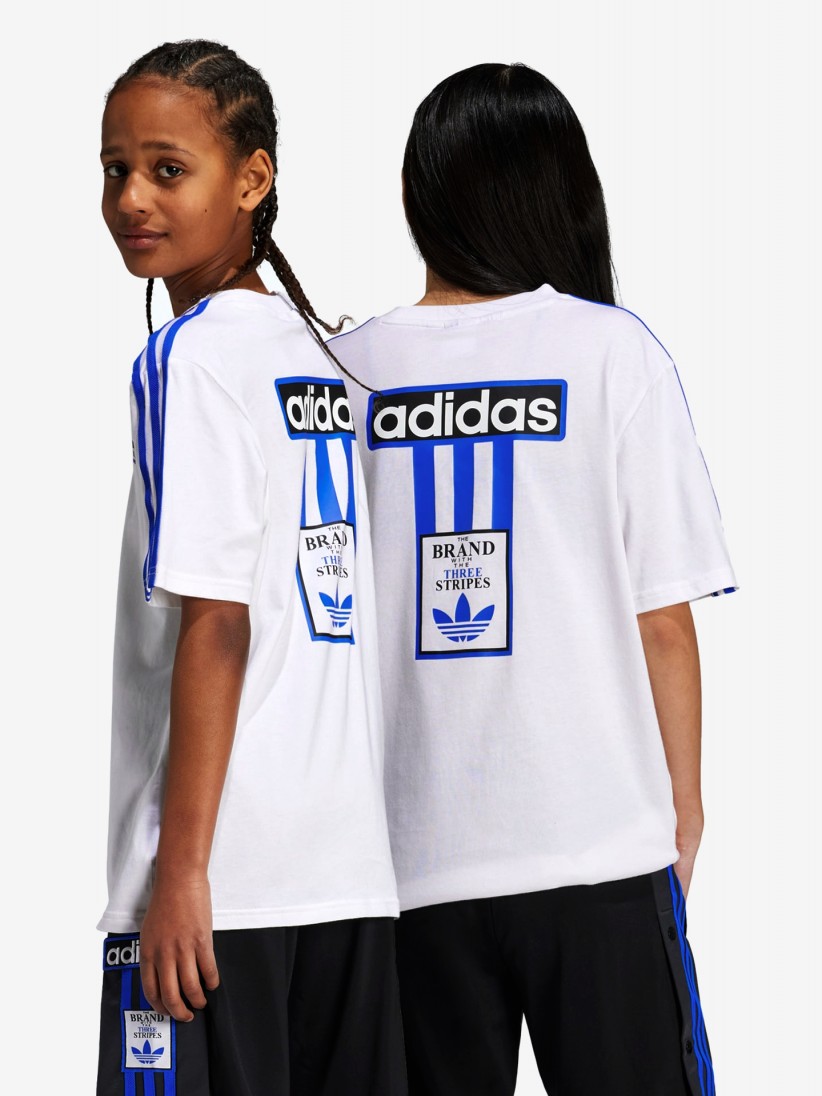 T-shirt Adidas Originals J Branca