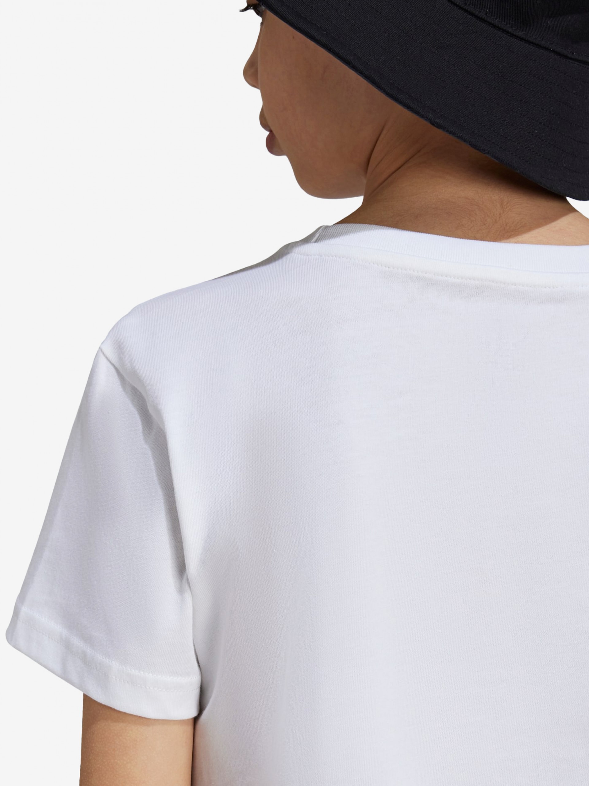 T-shirt Adidas Trefoil J Branca