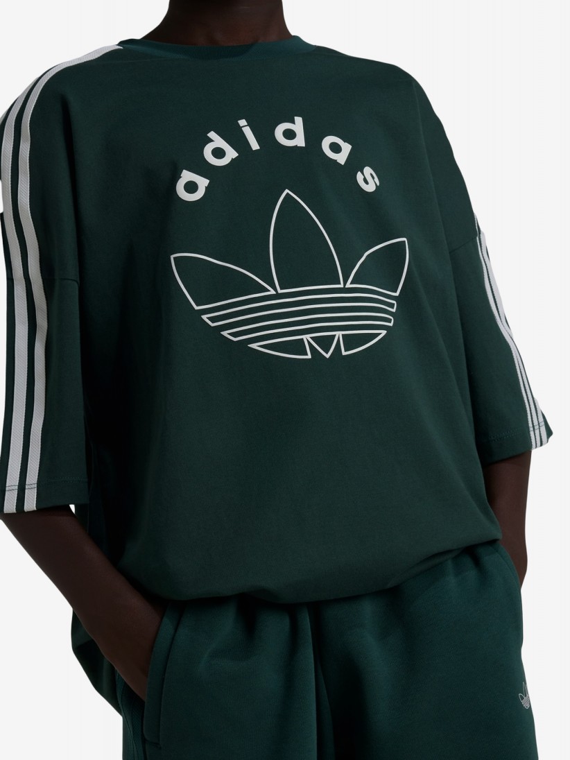 Camiseta Adidas Originals Graphic J Verde