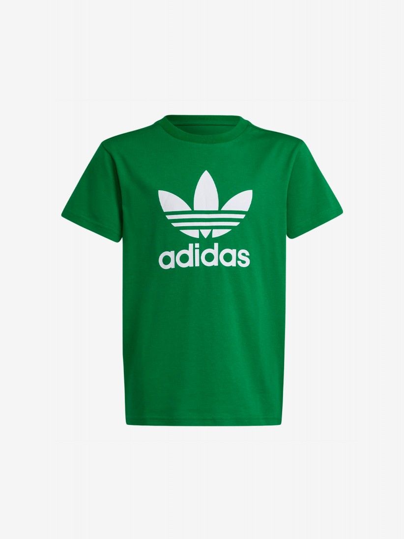 Adidas Trefoil J Green T-shirt
