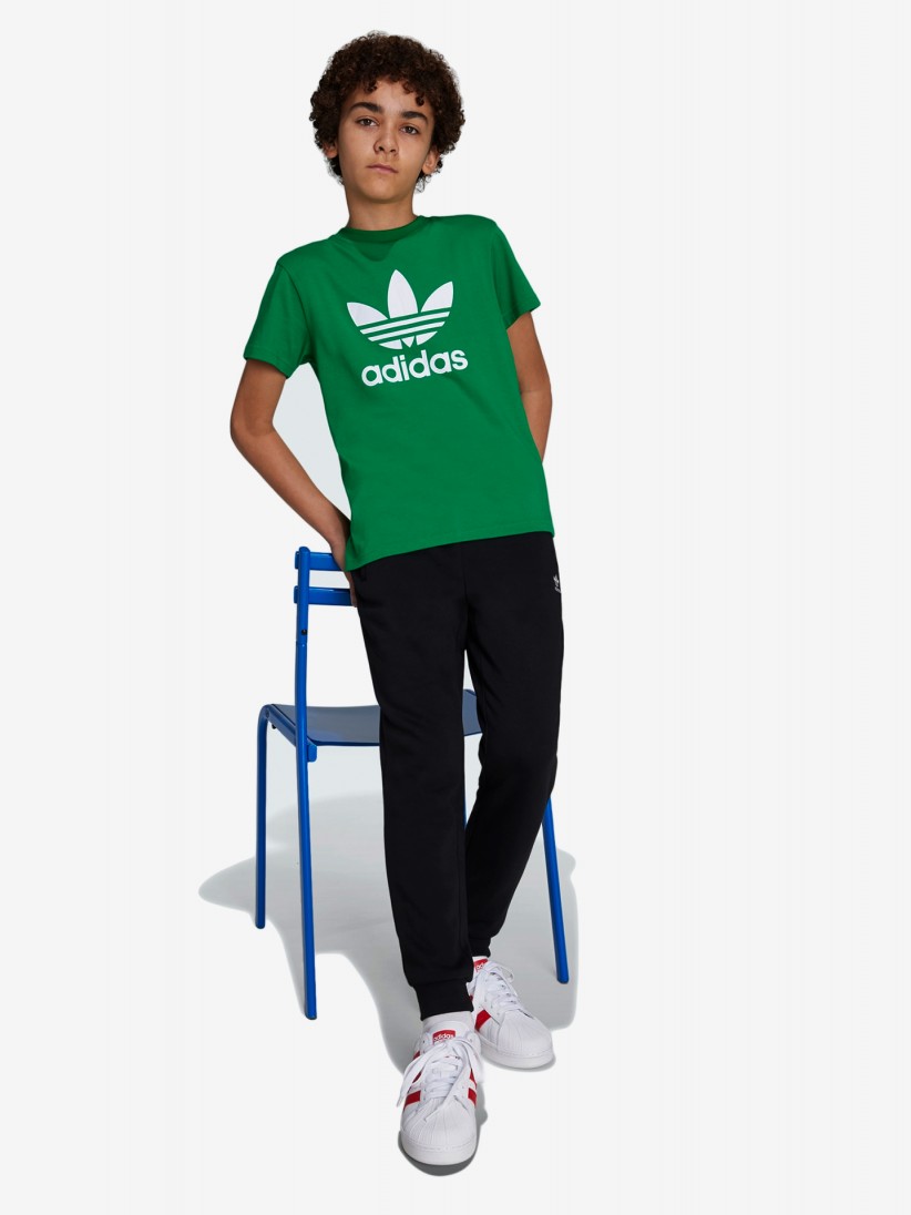 T-shirt Adidas Trefoil J Verde