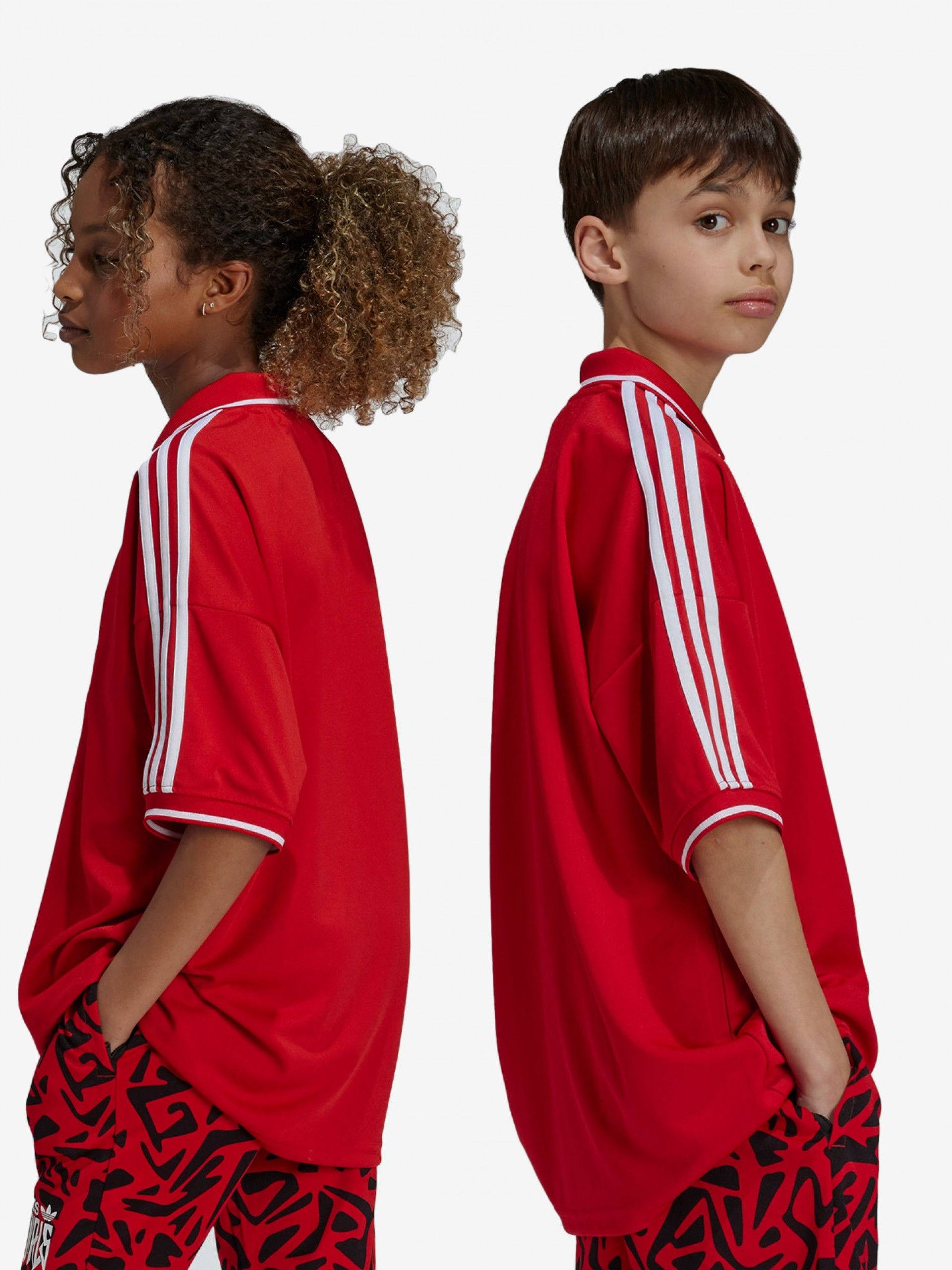 Adidas Graphic Jersey J Red T-shirt