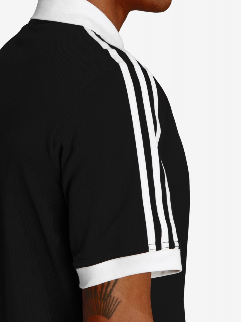 Polo Adidas 3-Stripes Adicolor Negro