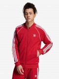 Adidas SST Adicolor Classics Red and White Jacket