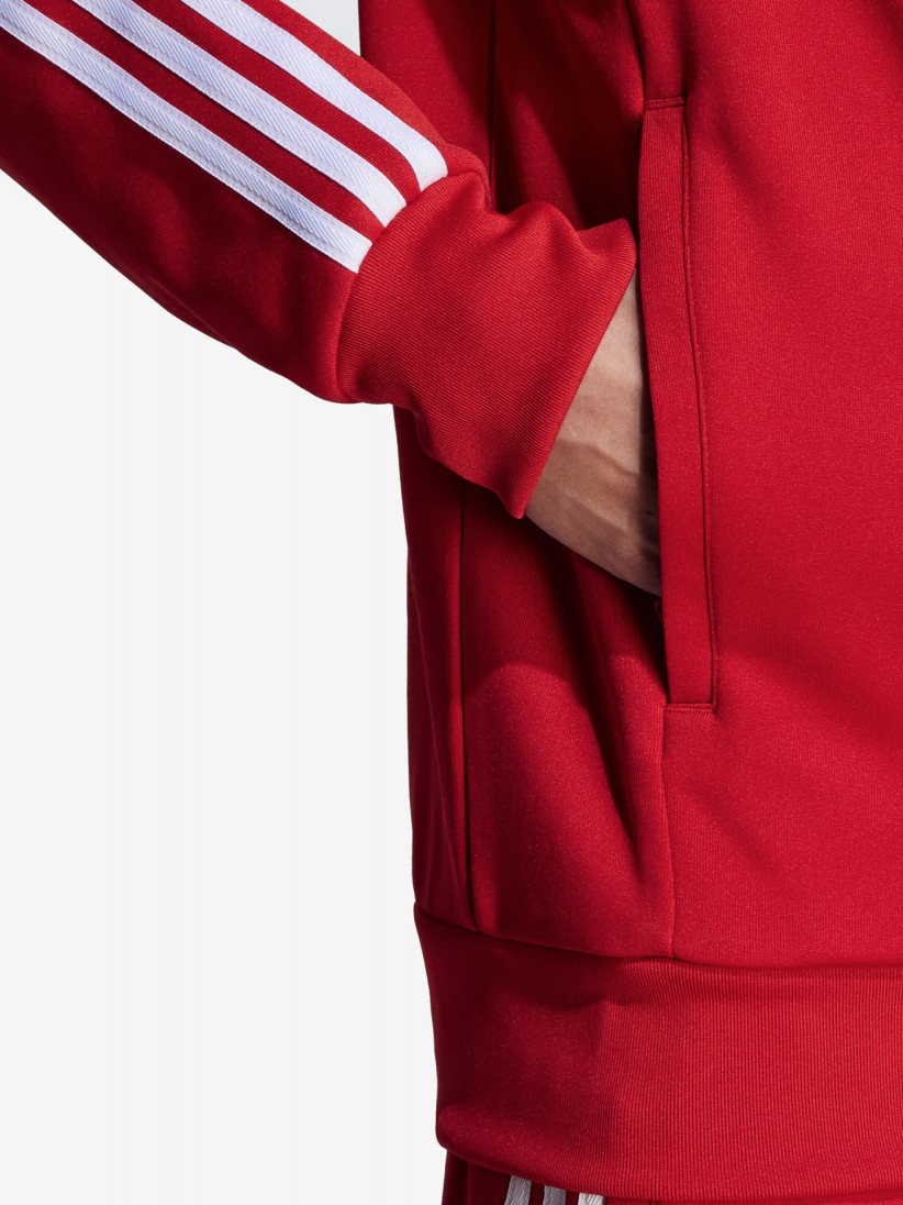Adidas SST Adicolor Classics Red and White Jacket