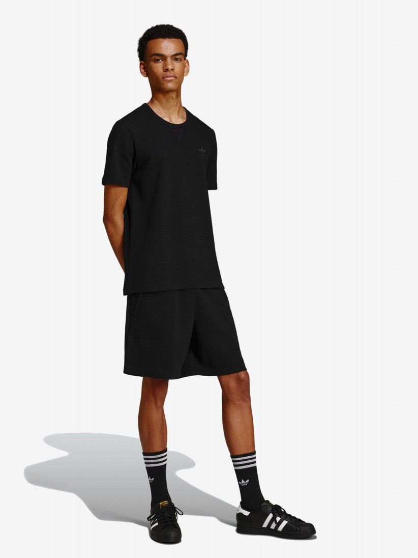 Adidas Trefoil Essentials Black T-shirt