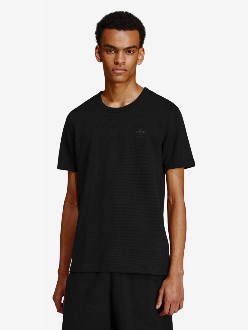 Adidas Trefoil Essentials Black T-shirt