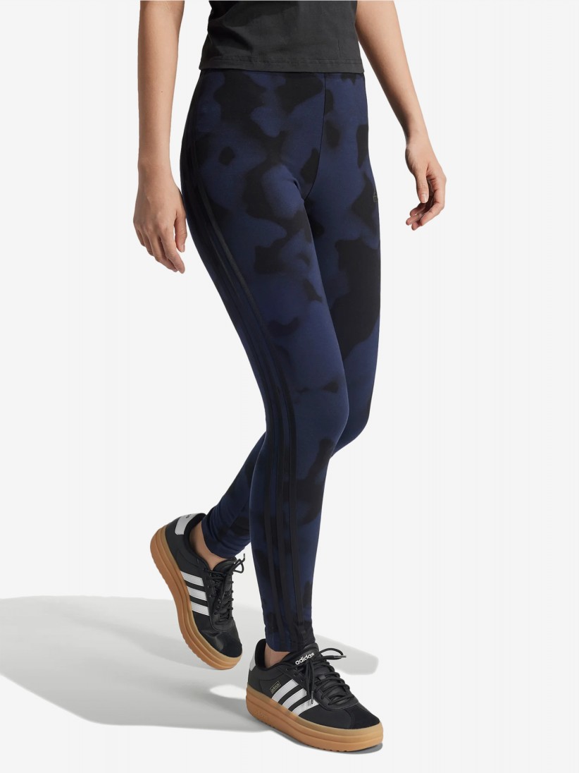 Adidas 3-Stripes W Blue Leggings