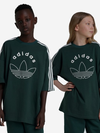 T-shirt Adidas Originals Graphic J Verde