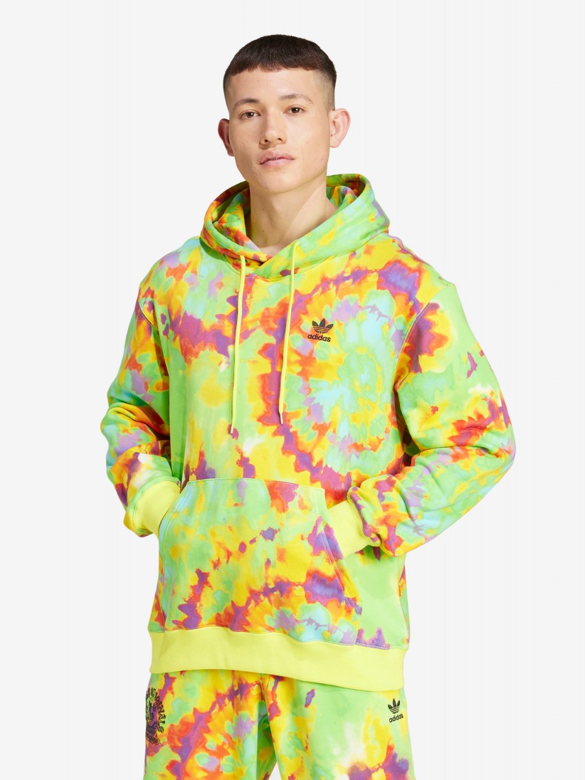 Sudadera con Capucha Adidas Tie-Dyed