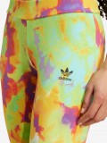 Leggings Adidas Tie-Dyed Flared W Coloridas