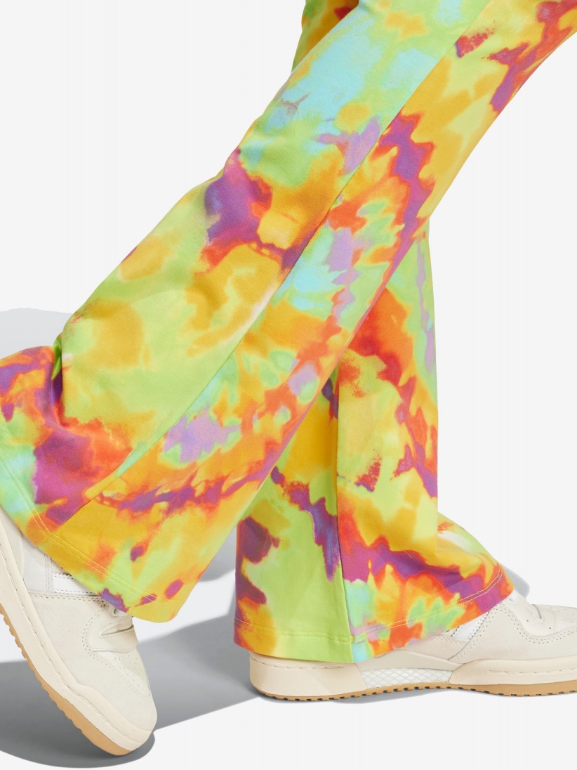 Leggings Adidas Tie-Dyed Flared W Coloridos