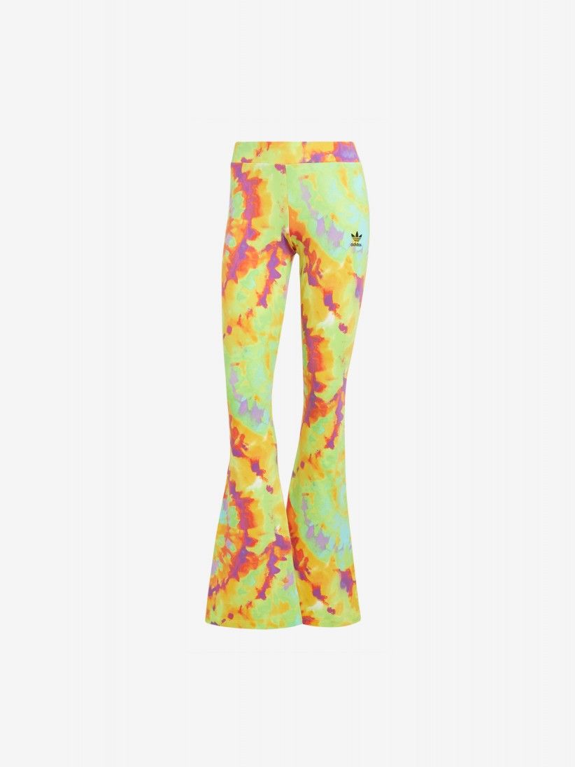 Leggings Adidas Tie-Dyed Flared W Coloridos