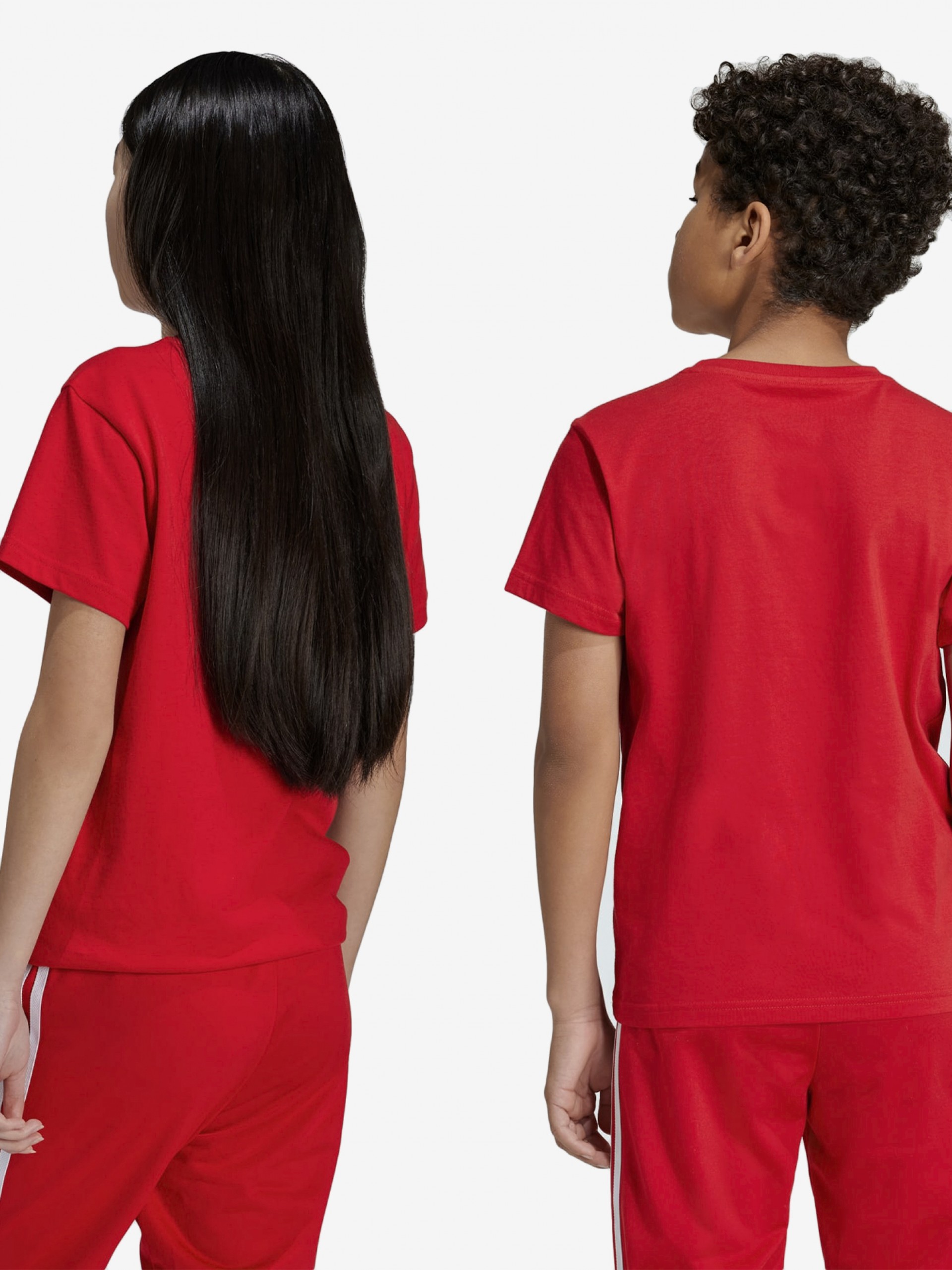 T-shirt Adidas Trefoil J Vermelha