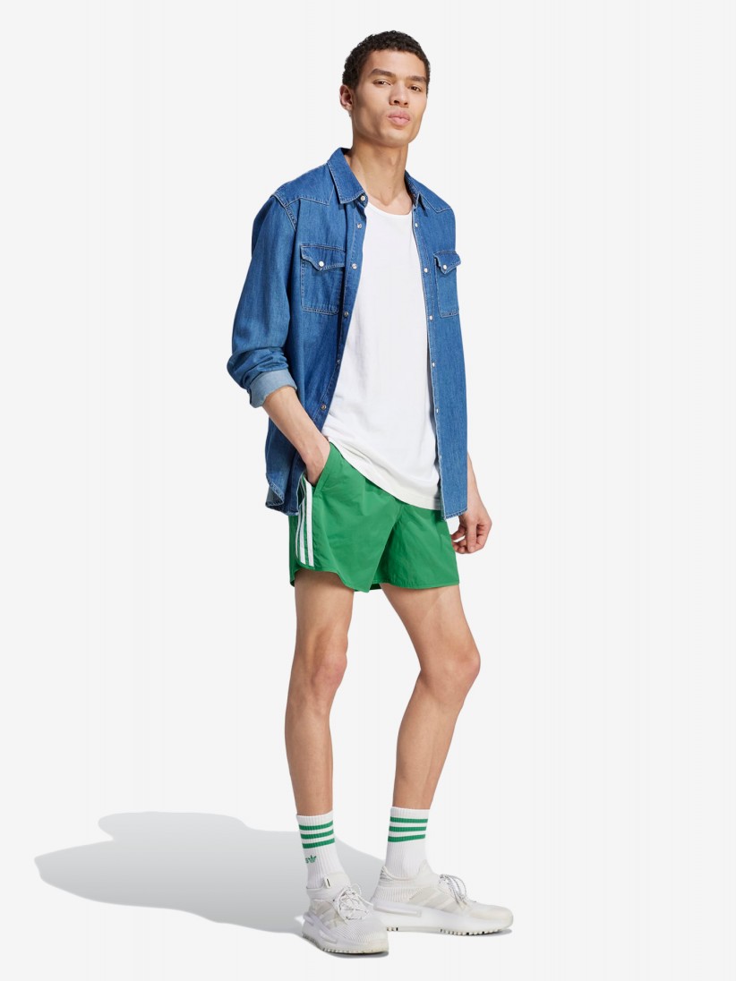 Adidas Sprinter Green Shorts