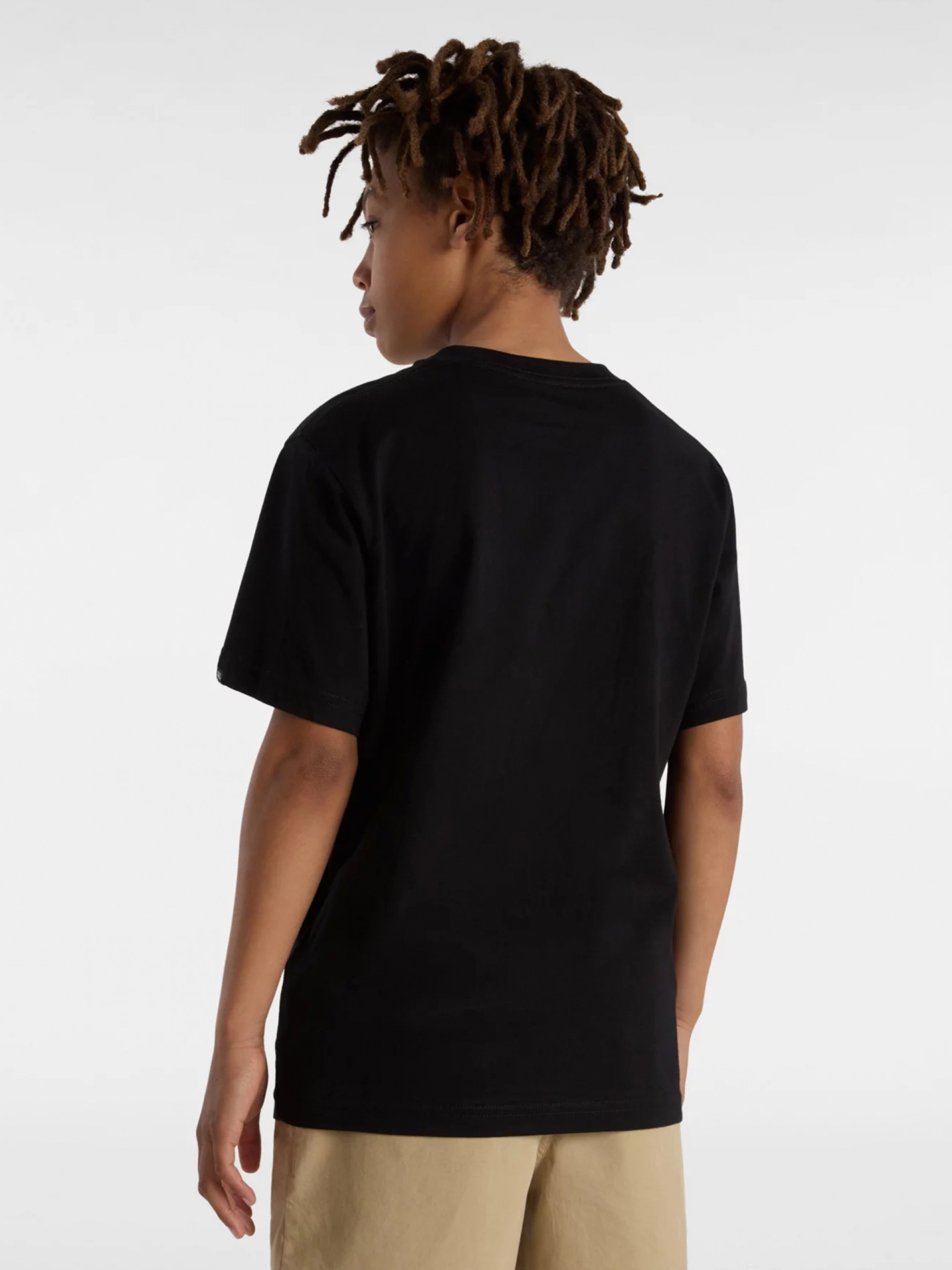 Camiseta Vans Classic Kids Negra