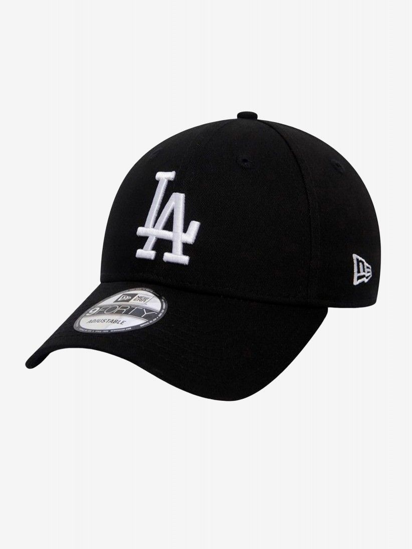 Gorra New Era Los Angeles Dodgers League Essential 9FORTY Negra