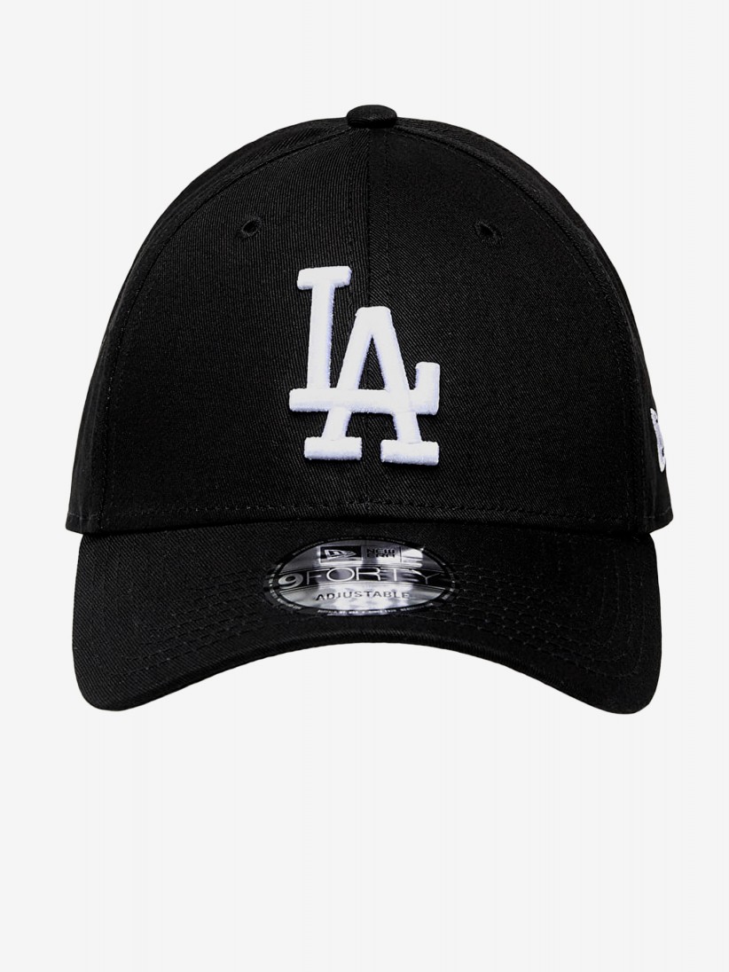 Gorra New Era Los Angeles Dodgers League Essential 9FORTY Negra