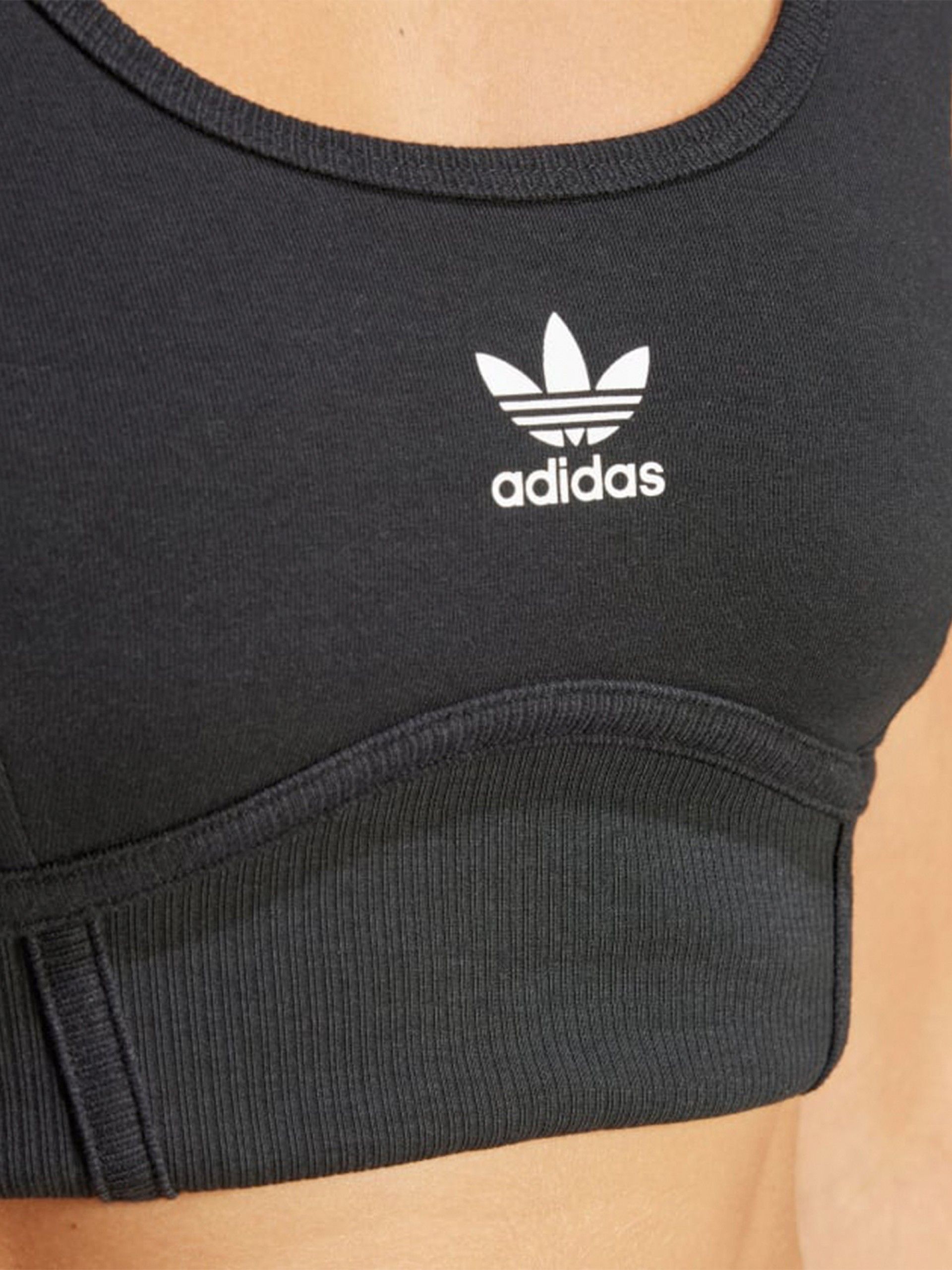 Top Adidas Trefoil W Preto