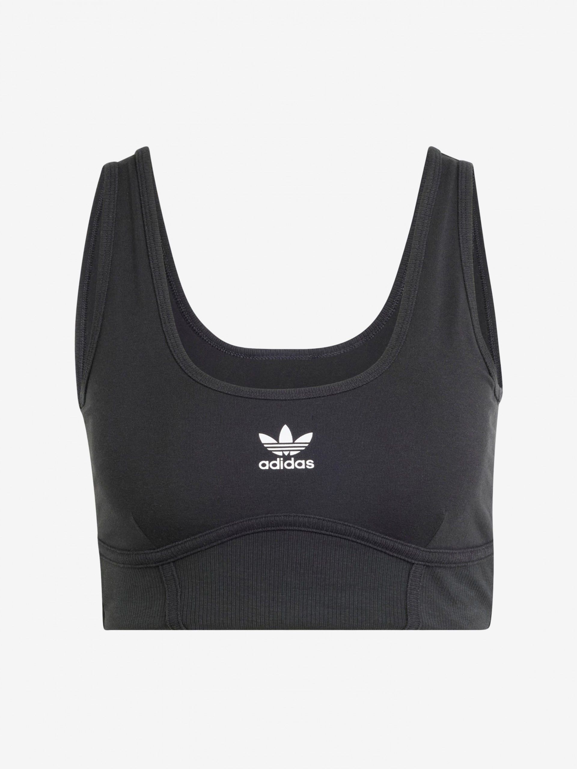 Top Adidas Trefoil W Preto