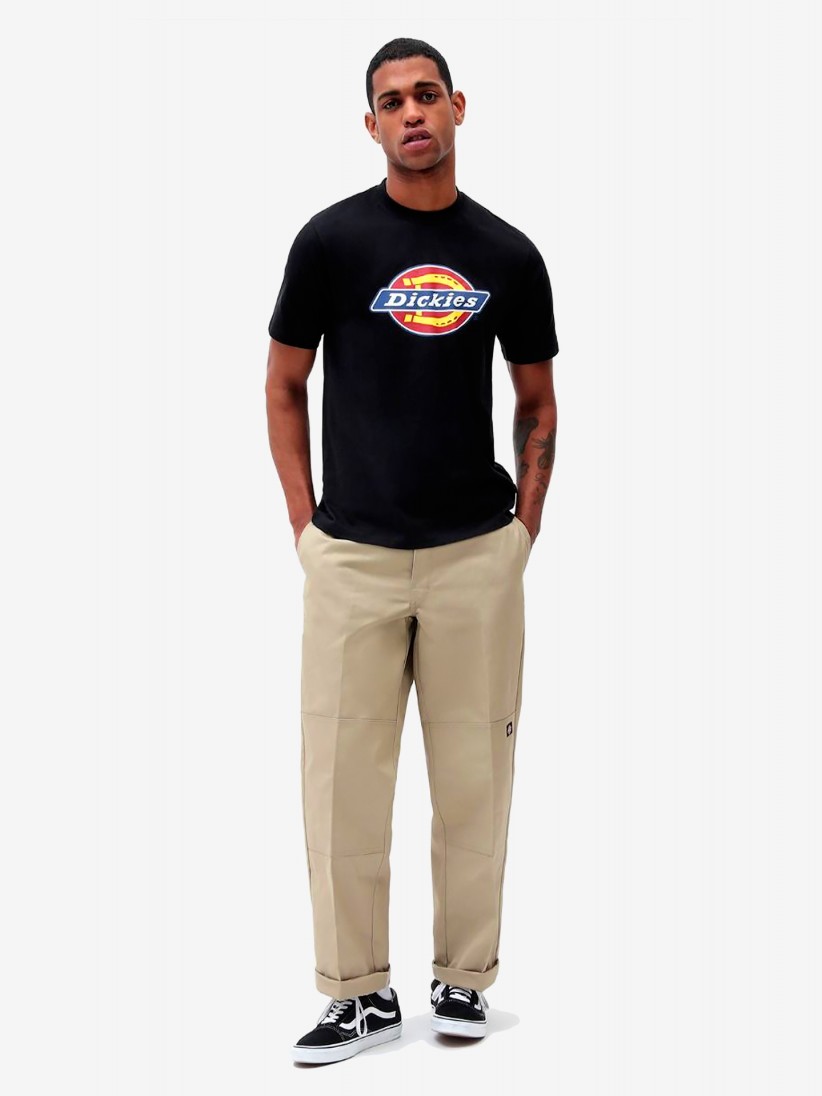 T-shirt Dickies Icon Logo Preta