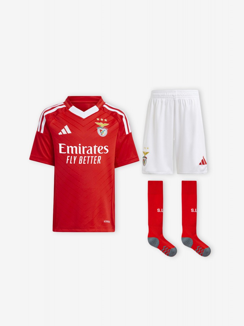 Equipacin Adidas Principal S. L. Benfica Roja Kids 24/25