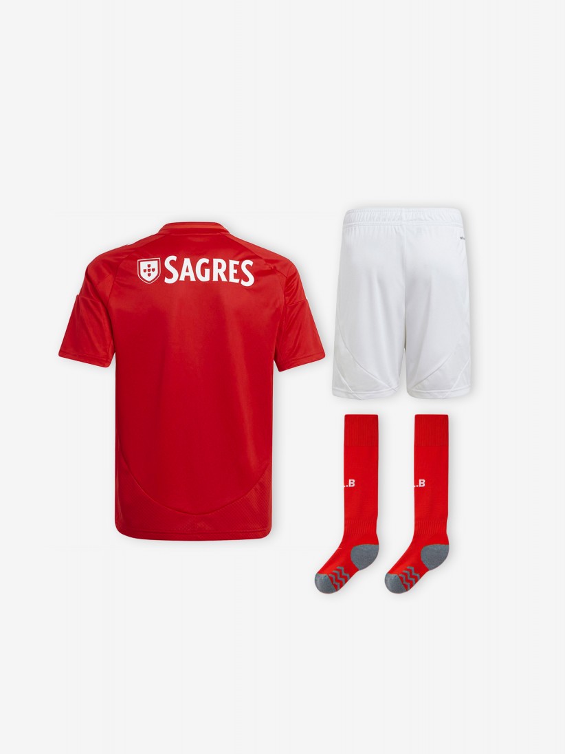 Equipacin Adidas Principal S. L. Benfica Roja Kids 24/25